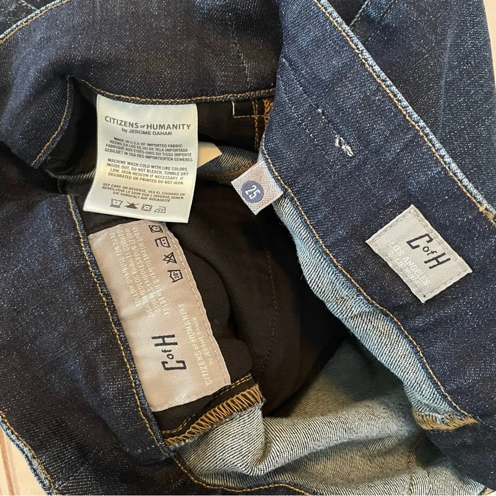 Citizens of Humanity Karmen Pencil Denim Skirt Women’s 25 Blue Dark Wash Career - Picture 12 of 16